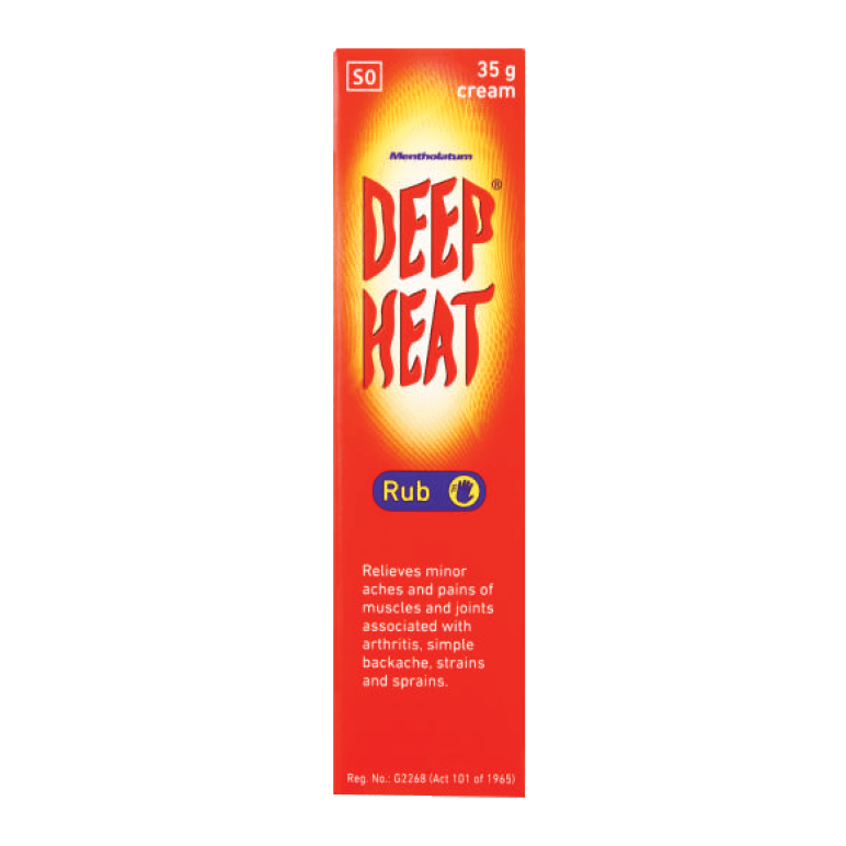 Deep Heat Health Deep Heat Rub 35g 6001546011127 717967018