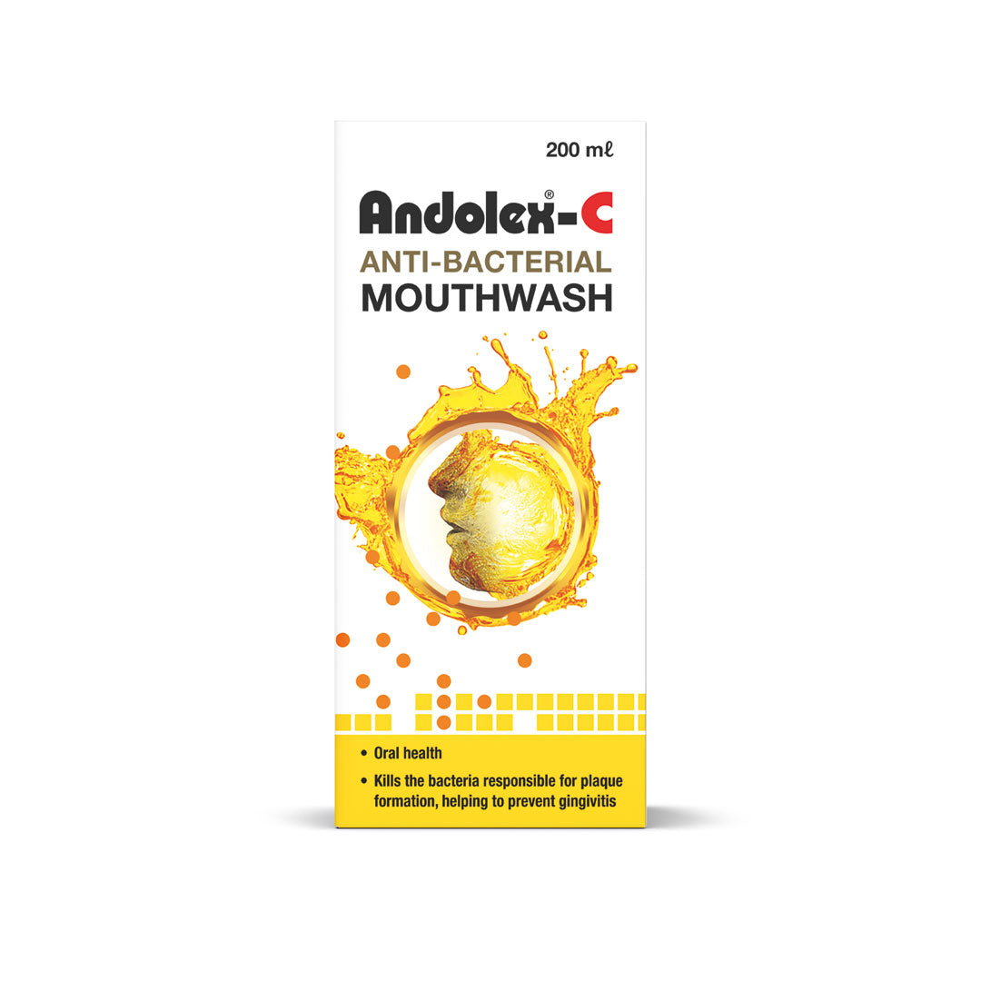 Andolex-C Anti-Bacterial Mouthwash, 200ml