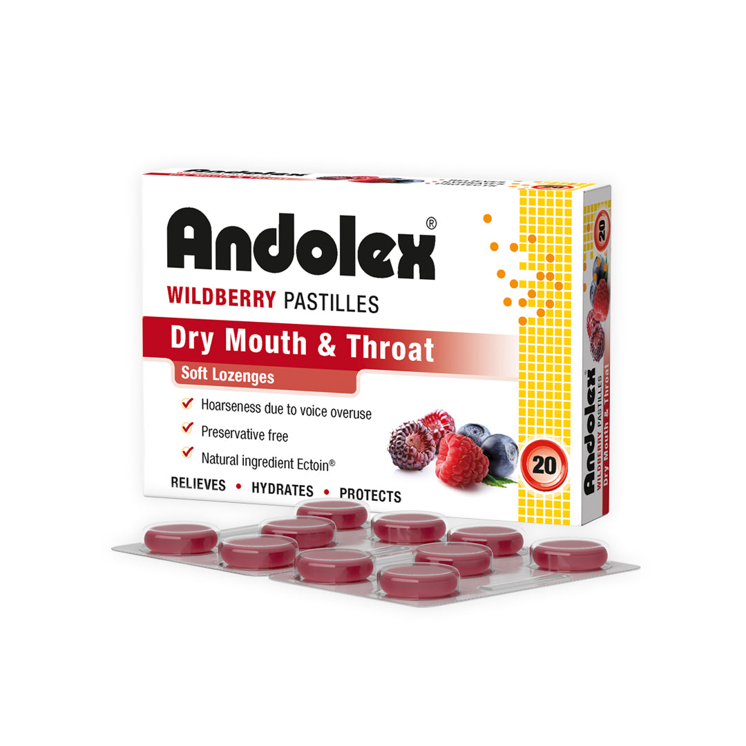 Andolex-C Wildberry Pastilles, 20's