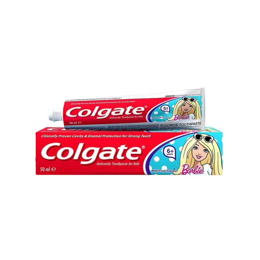 Colgate Kids 6+ Years Barbie Anticavity Toothpaste, 50ml