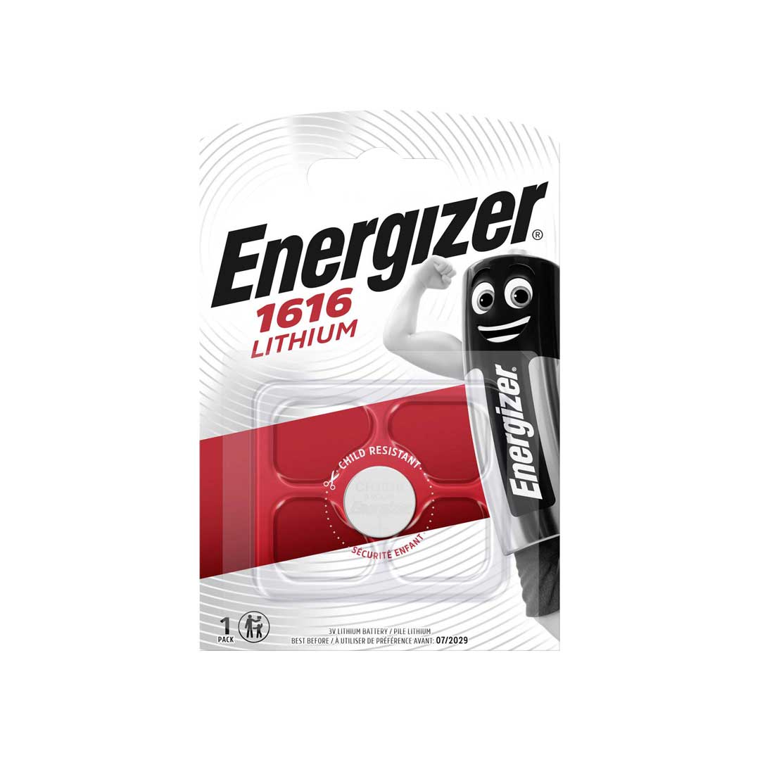 Energizer 1616 Lithium Battery, 1 Pc