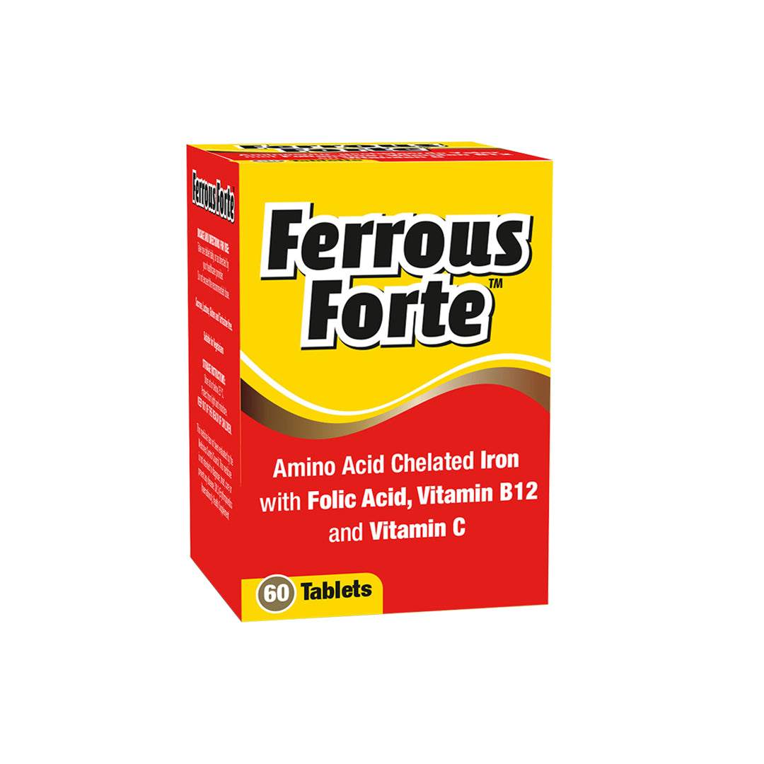 Ferrous Forte Iron Tablets, 60's