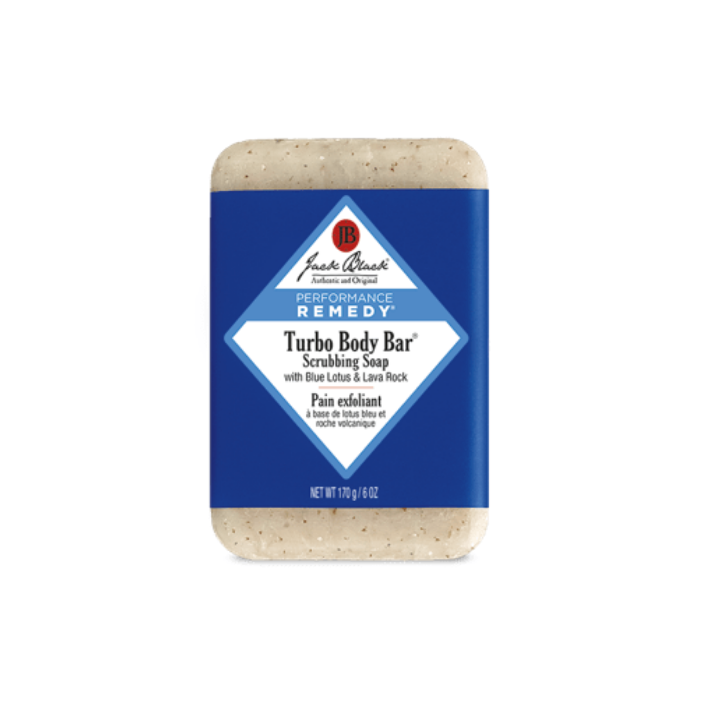 Jack Black Turbo Body Bar Scrubbing Soap, 177ml