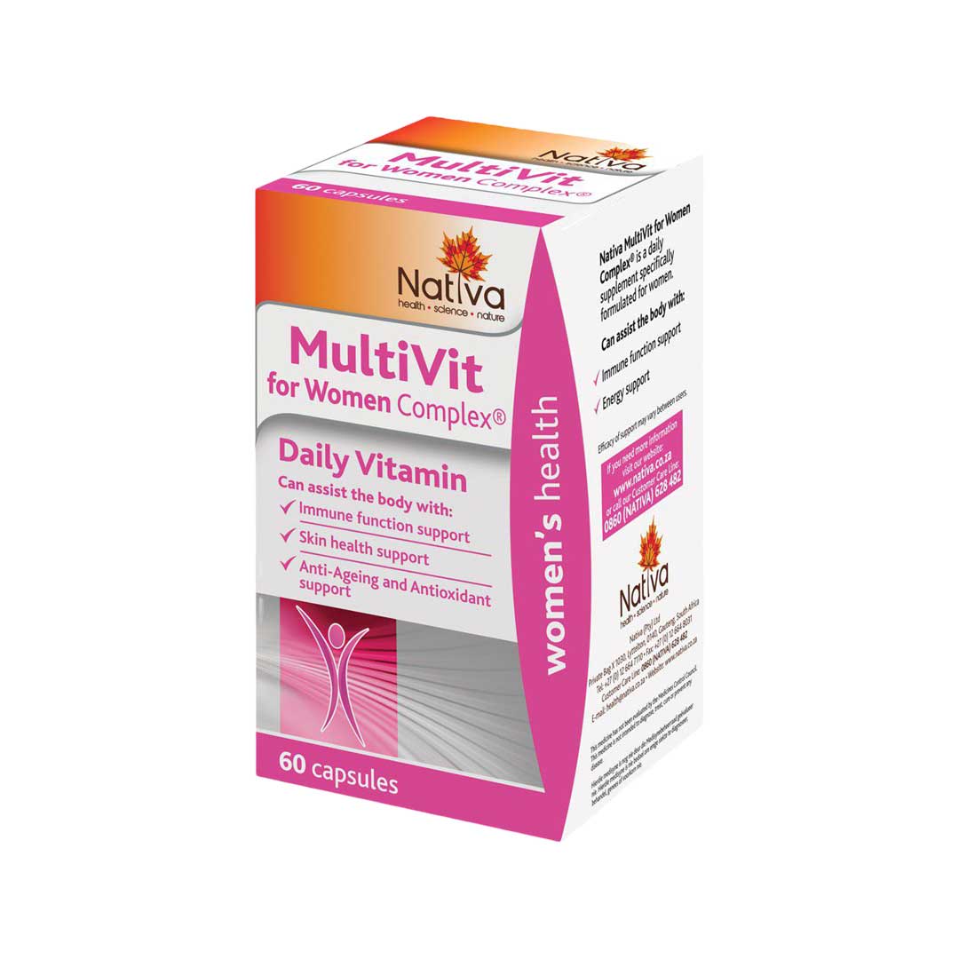 Nativa Multivitamin for Women Caps, 60's