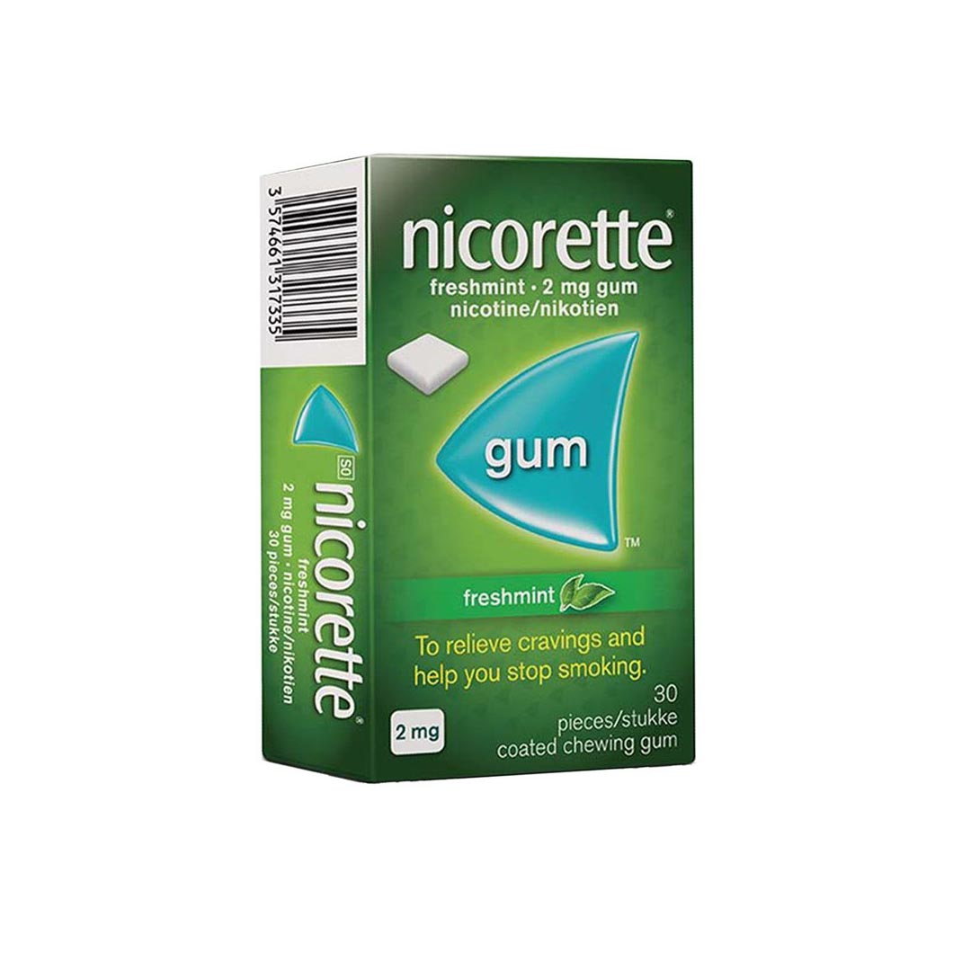 Nicorette Gum 2mg Assorted, 30's