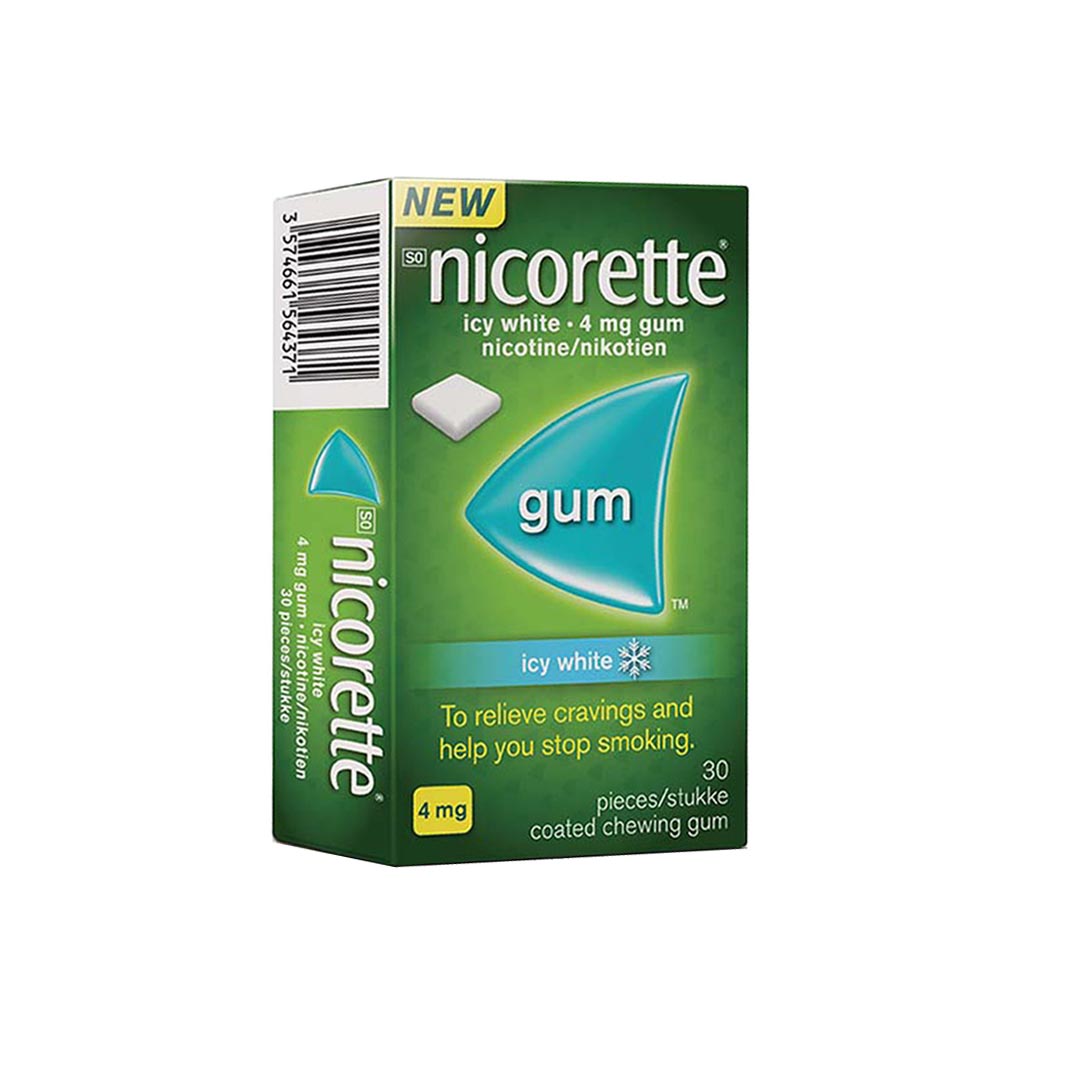Nicorette Gum 4mg Assorted, 30's