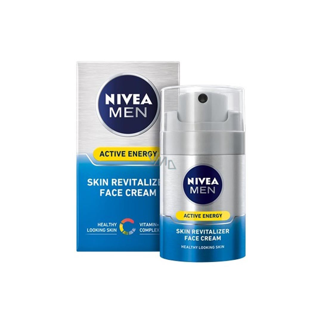 Nivea For Men Active Energy Face Cream, 50ml