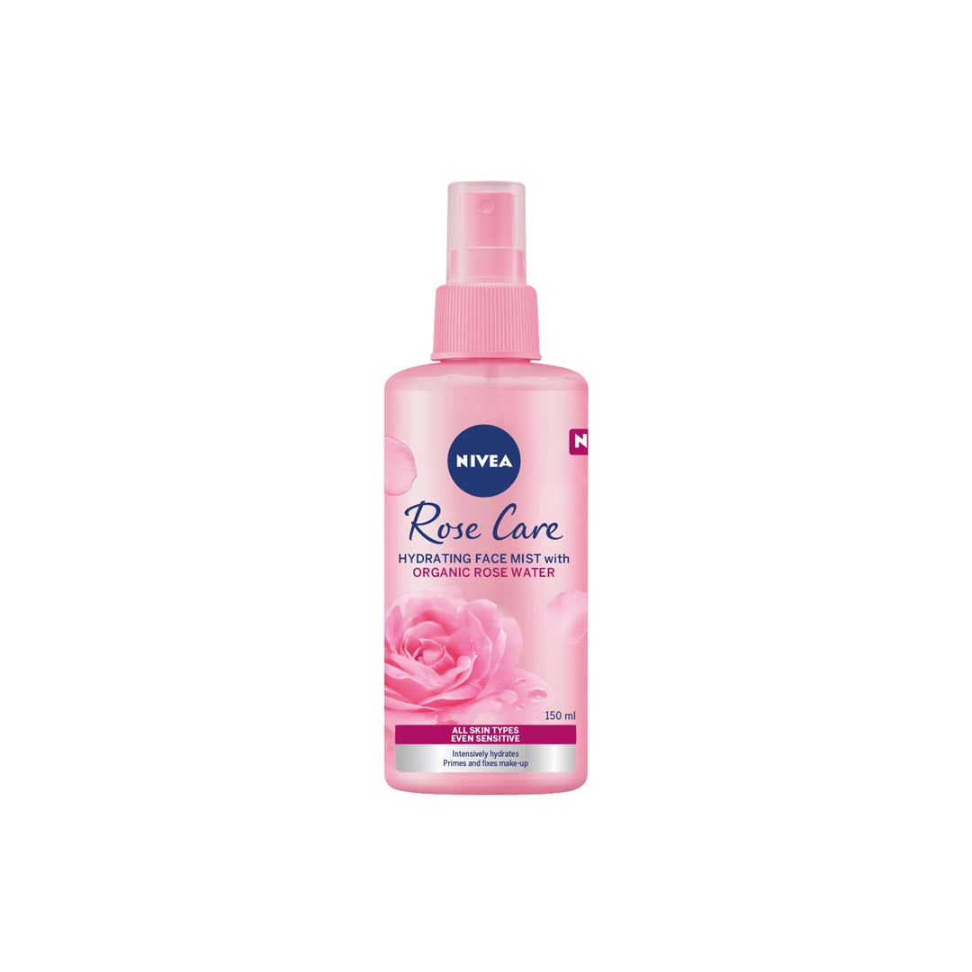 Nivea Rose Care Organic Rose Water Hydrating Face Mist, 150ml