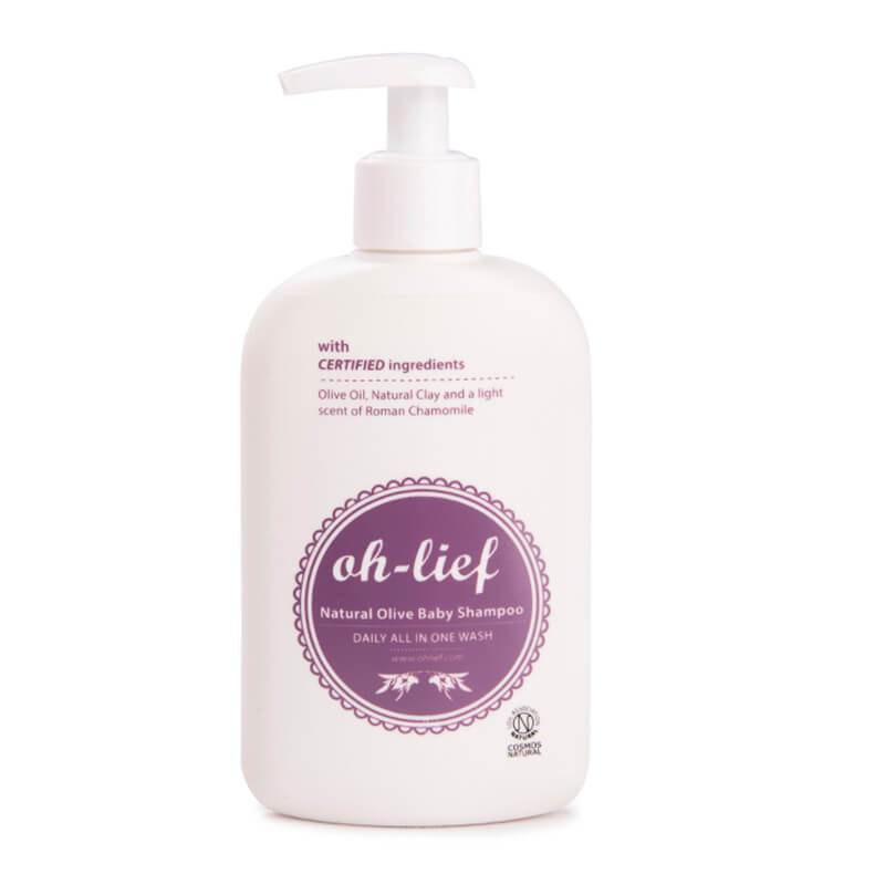 Oh Lief Natural Olive Baby Shampoo & Wash, 200ml