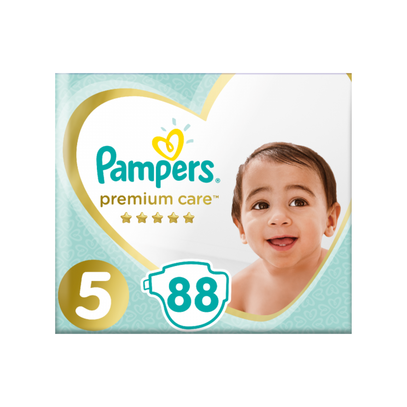 Pampers Premium Care 5, 88 Nappies