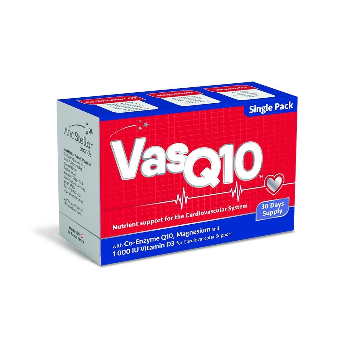 Anastellar Vitamins Anastellar VASQ10 Caps, 30's 6009880503094 220126