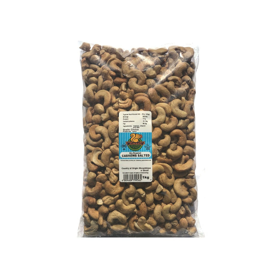 Alman's Cashew Salted Nuts, 1kg
