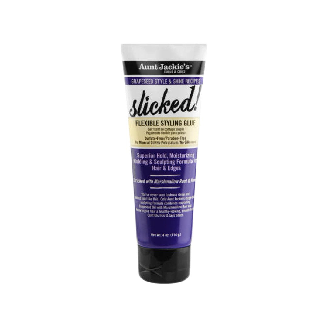 Aunt Jackie's Slicked! Grapeseed Style Flexible Styling Glue, 114g
