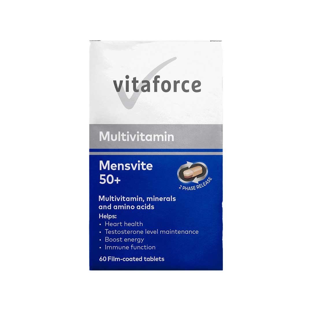 Vitaforce Multivitamin Mensvite 50+ Tabs, 60's