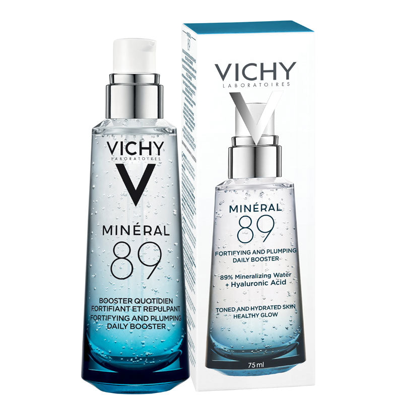Vichy Mineral 89 Fortifying And Plumping Daily Booster, 75ml