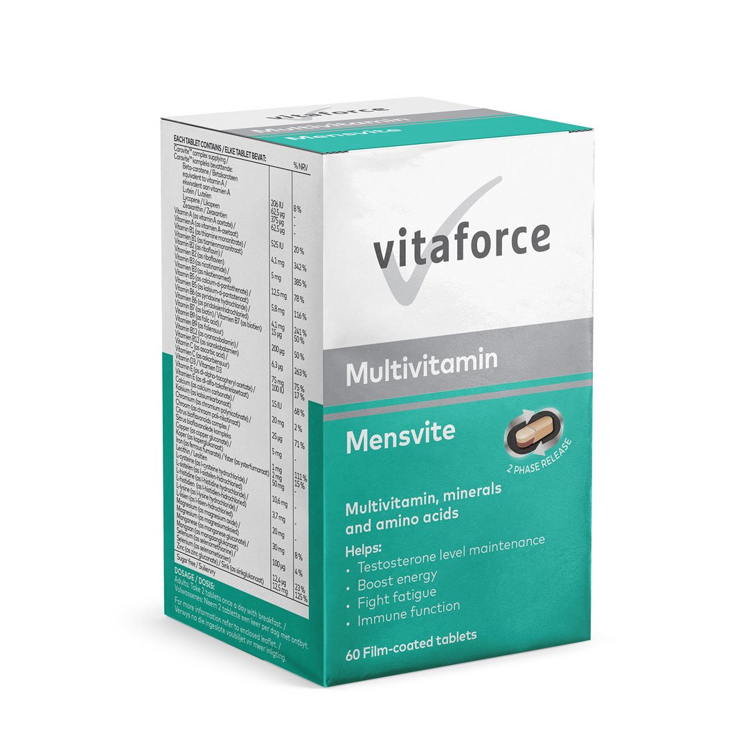Vitaforce Mensvite Adult Tabs, 60's