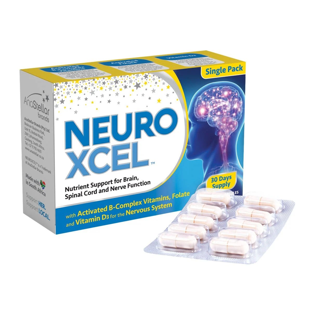 Neuro Xcel Caps, 30's