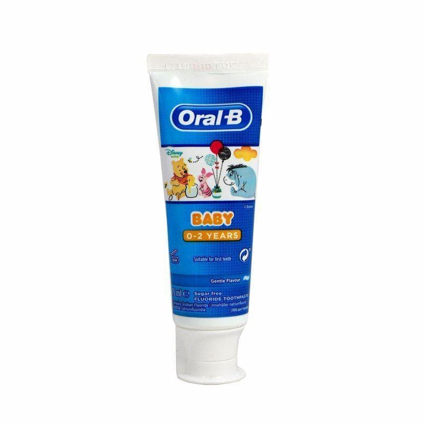 Oral B Baby Oral B Baby Toothpaste 0-2yrs, 75ml 8001090781284 236360