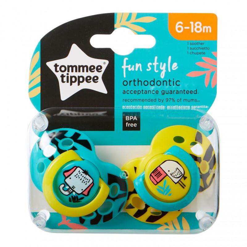Tommee Tippee Baby Tommee Tippee Fun Soother, 6-18m 5010415333582 172474
